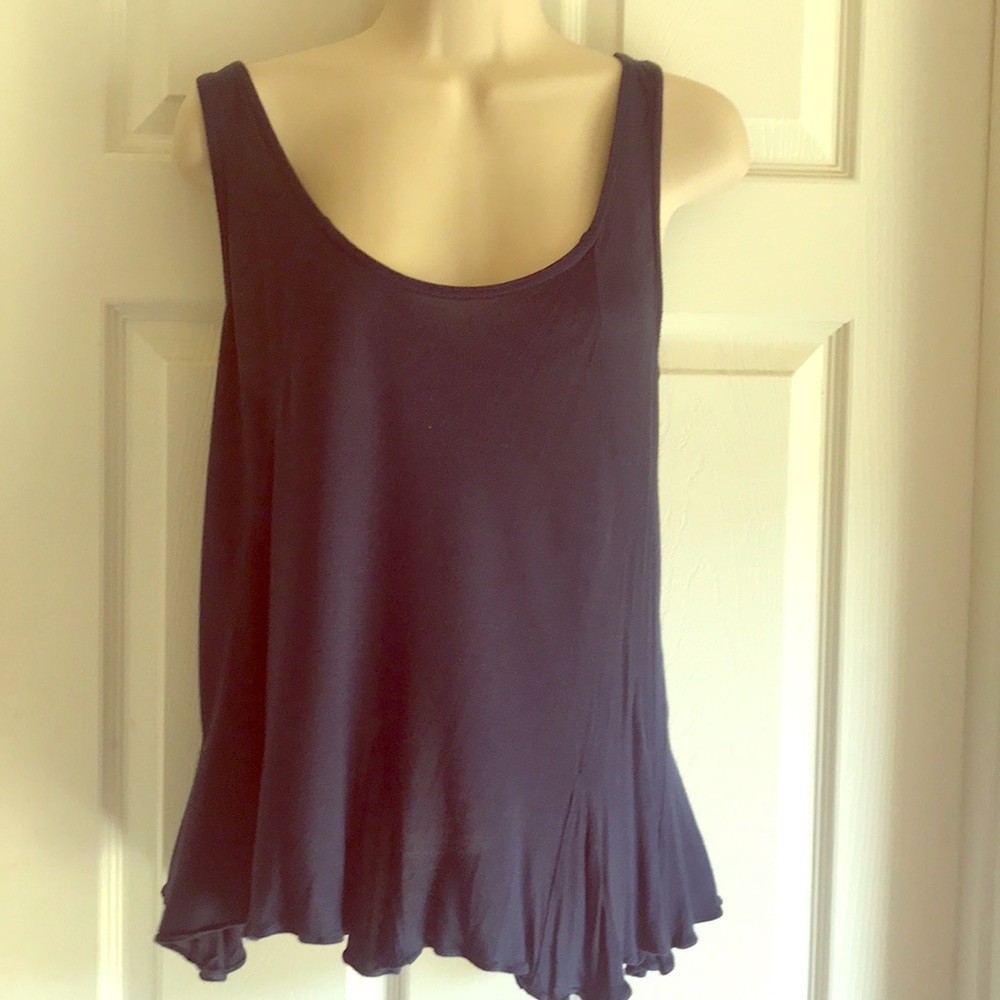 Marc By Marc Jacobs Navy Tank Top Size S